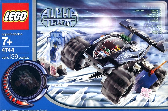 Конструктор LEGO (ЛЕГО) Alpha Team 4744 Tundra Tracker