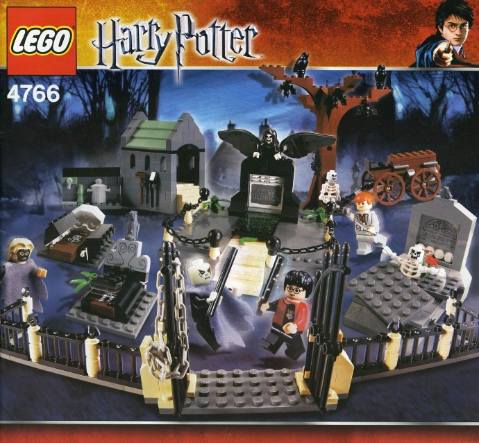 Конструктор LEGO (ЛЕГО) Harry Potter 4766 Graveyard Duel