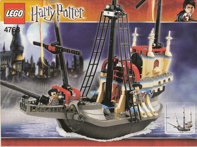 Конструктор LEGO (ЛЕГО) Harry Potter 4768 The Durmstrang Ship