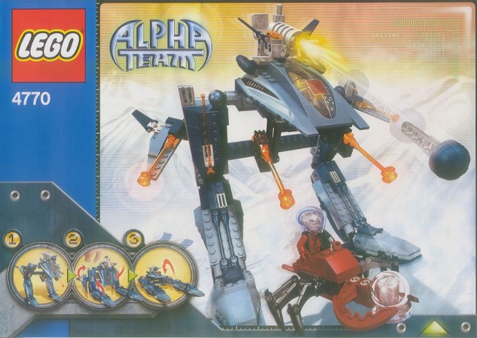 Конструктор LEGO (ЛЕГО) Alpha Team 4770 Blizzard Blaster
