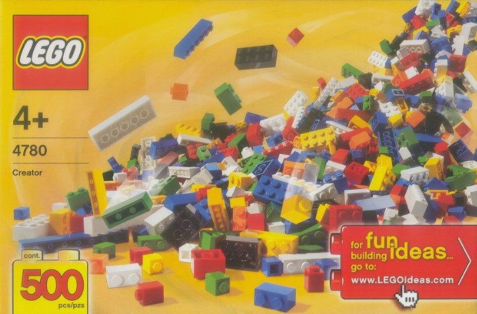 Конструктор LEGO (ЛЕГО) Creator 4780 Bulk Set - 500 bricks