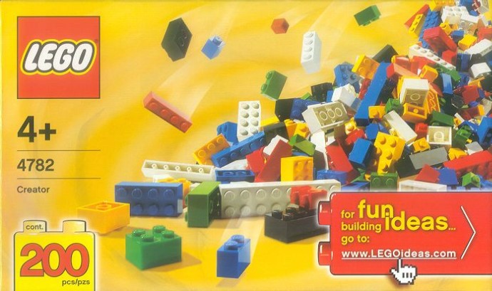 Конструктор LEGO (ЛЕГО) Creator 4782 Bulk Set - 200 bricks