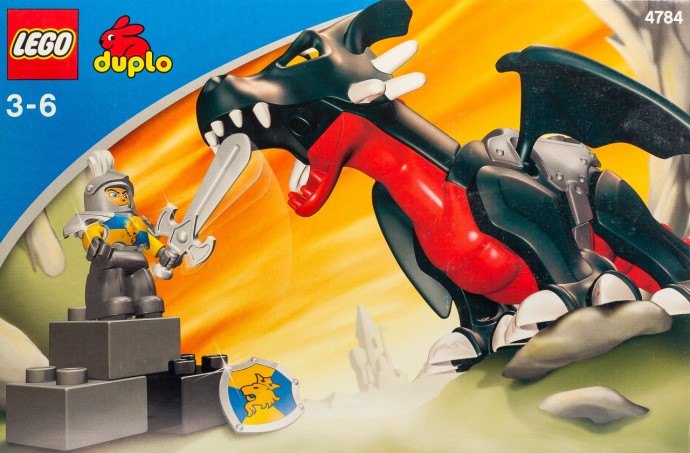 Конструктор LEGO (ЛЕГО) Duplo 4784 Castle Black Dragon