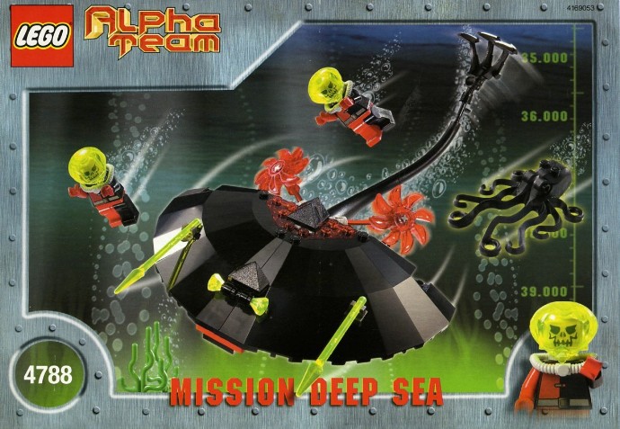 Конструктор LEGO (ЛЕГО) Alpha Team 4788 Ogel Mutant Ray