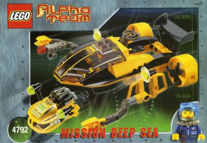 Конструктор LEGO (ЛЕГО) Alpha Team 4792 Alpha Team Navigator and ROV