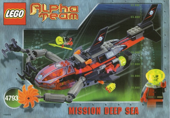 Конструктор LEGO (ЛЕГО) Alpha Team 4793 Ogel Shark Sub