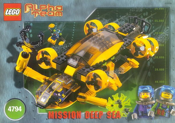 Конструктор LEGO (ЛЕГО) Alpha Team 4794 Alpha Team Command Sub