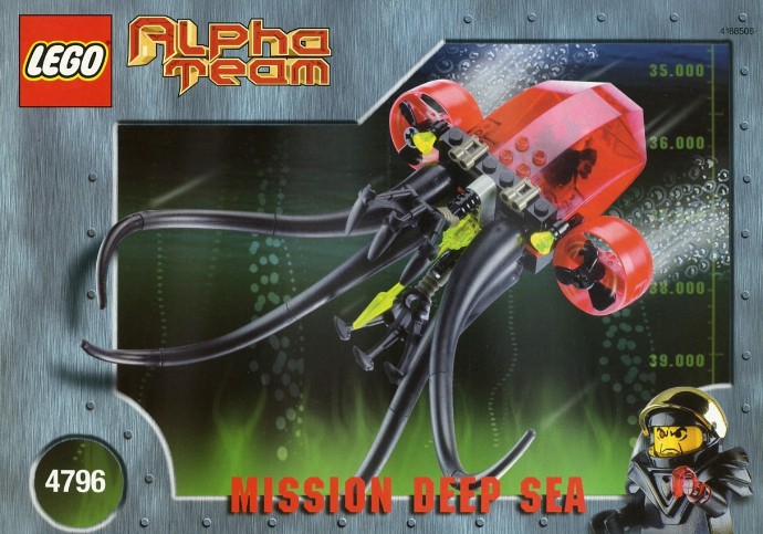 Конструктор LEGO (ЛЕГО) Alpha Team 4796 Ogel Mutant Squid