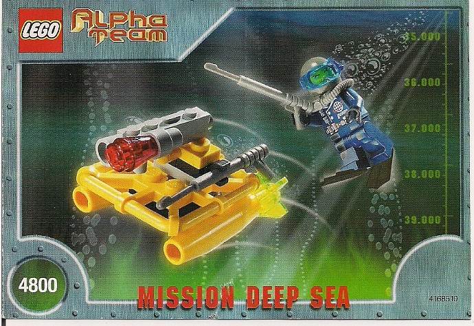 Конструктор LEGO (ЛЕГО) Alpha Team 4800 AT Jet Sub