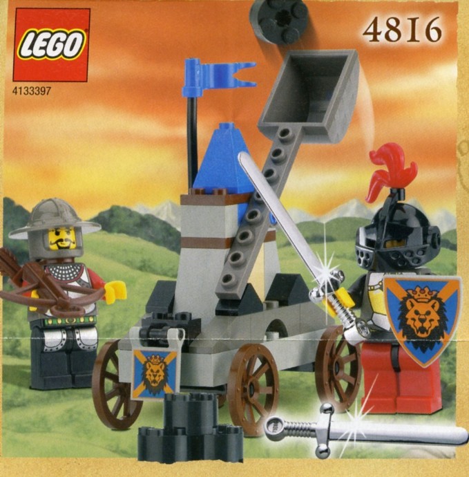 Конструктор LEGO (ЛЕГО) Castle 4816 Knights' Catapult