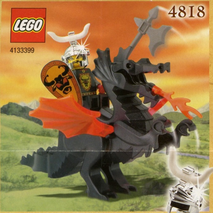 Конструктор LEGO (ЛЕГО) Castle 4818 Dragon Rider