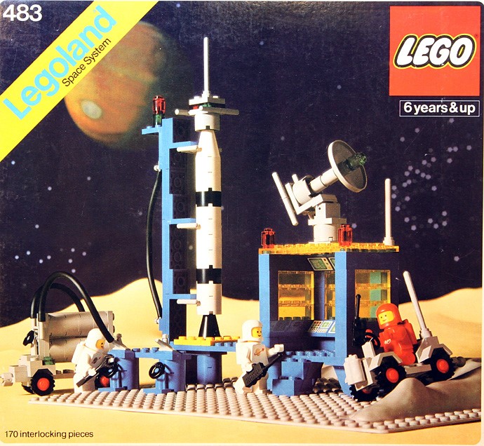 Конструктор LEGO (ЛЕГО) Space 483 Alpha-1 Rocket Base