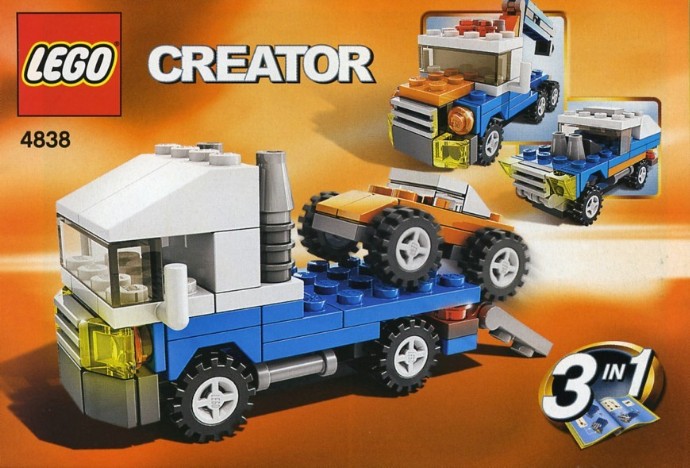 Конструктор LEGO (ЛЕГО) Creator 4838 Mini Vehicles