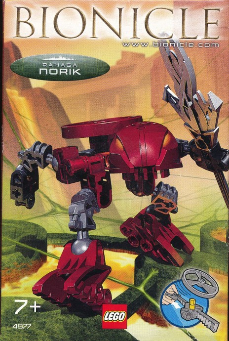 Конструктор LEGO (ЛЕГО) Bionicle 4877 Rahaga Norik