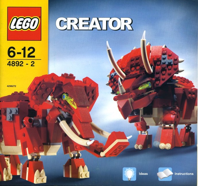 Конструктор LEGO (ЛЕГО) Creator 4892 Prehistoric Power