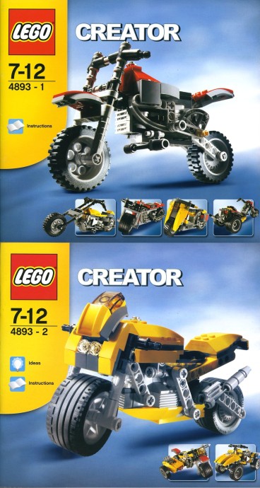 Конструктор LEGO (ЛЕГО) Creator 4893 Revvin' Riders