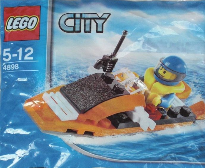 Конструктор LEGO (ЛЕГО) City 4898 Coast Guard Boat