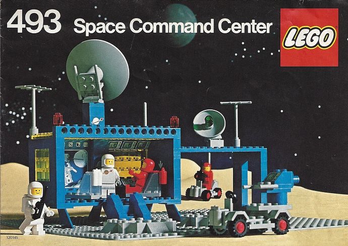 Конструктор LEGO (ЛЕГО) Space 493 Space Command Center