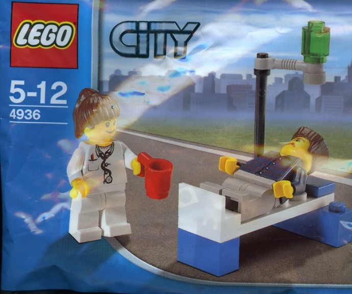 Конструктор LEGO (ЛЕГО) City 4936 Doc & Patient