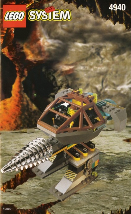 Конструктор LEGO (ЛЕГО) Rock Raiders 4940 The Granite Grinder