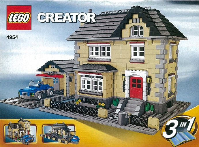 Конструктор LEGO (ЛЕГО) Creator 4954 Model Town House