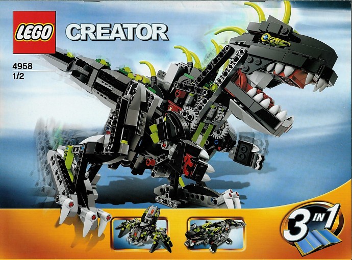 Конструктор LEGO (ЛЕГО) Creator 4958 Monster Dino