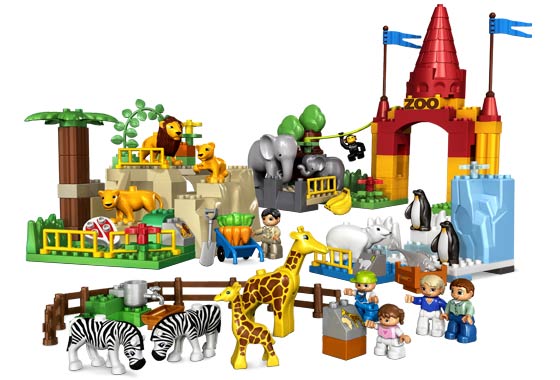 Конструктор LEGO (ЛЕГО) Duplo 4960 Giant Zoo