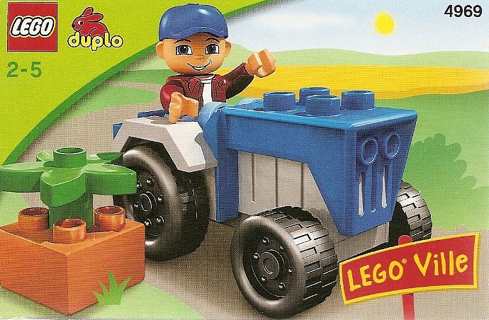 Конструктор LEGO (ЛЕГО) Duplo 4969 Tractor Fun