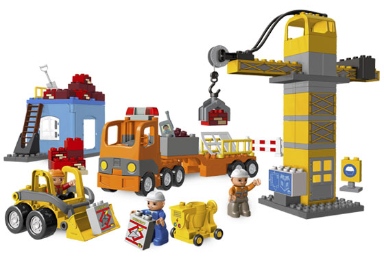 Конструктор LEGO (ЛЕГО) Duplo 4988 Construction Site