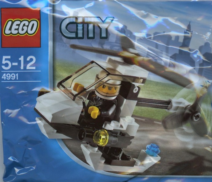 Конструктор LEGO (ЛЕГО) City 4991 Police Helicopter