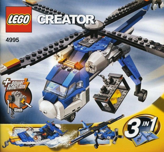 Конструктор LEGO (ЛЕГО) Creator 4995 Cargo Copter