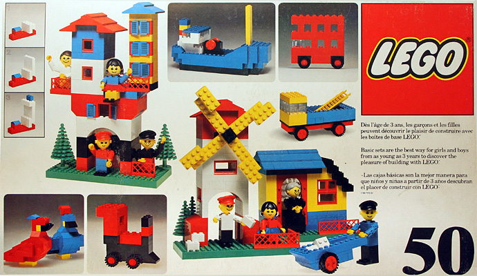 Конструктор LEGO (ЛЕГО) Basic 50 Basic Building Set, 3+