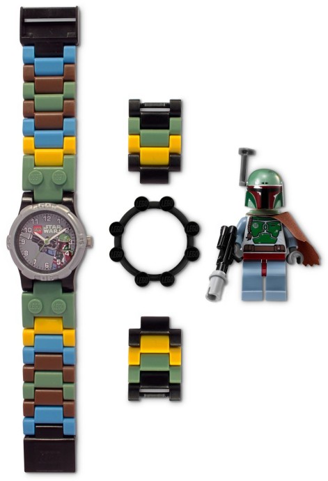 Конструктор LEGO (ЛЕГО) Gear 5000143 Star Wars with Boba Fett Minifigure Watch 