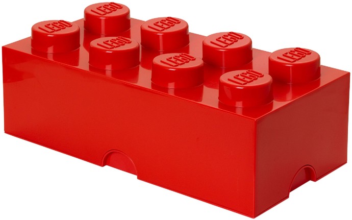 Конструктор LEGO (ЛЕГО) Gear 5000463 8 stud Red Storage Brick