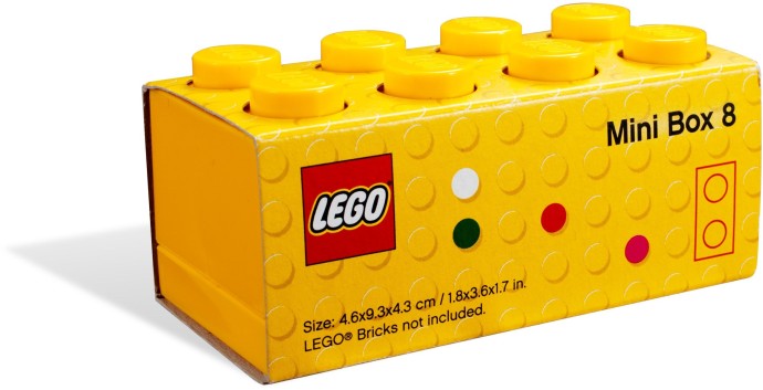 Конструктор LEGO (ЛЕГО) Gear 5001284 Mini Box Yellow