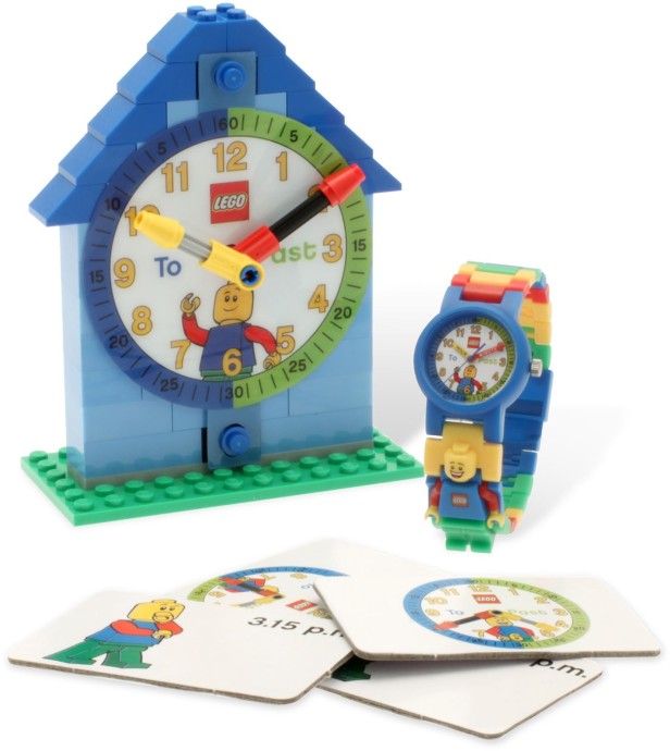 Конструктор LEGO (ЛЕГО) Gear 5001370 Time-Teacher Minifigure Watch & Clock