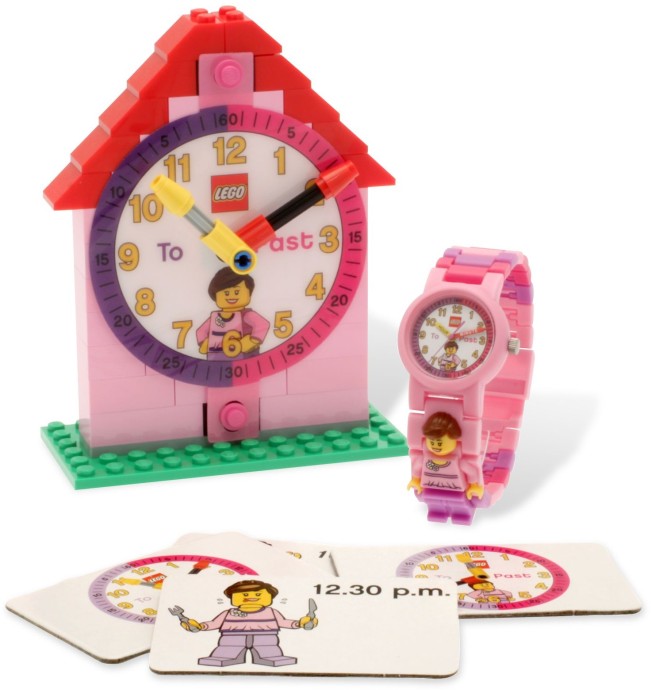 Конструктор LEGO (ЛЕГО) Gear 5001371 Time-Teacher Girl Minifigure Watch & Clock
