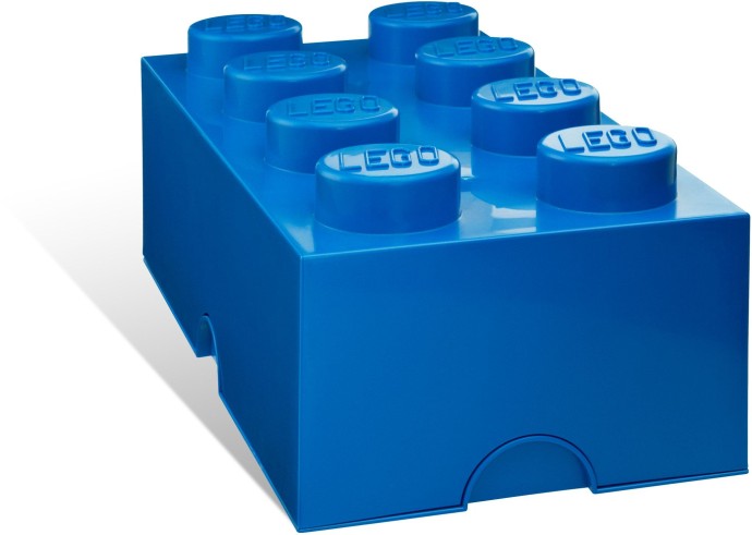 Конструктор LEGO (ЛЕГО) Gear 5001386 8-stud Blue Storage Brick