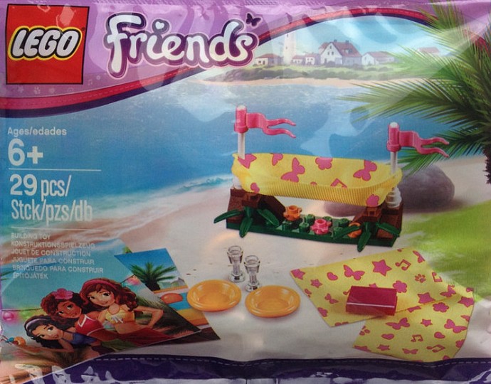Конструктор LEGO (ЛЕГО) Friends 5002113 Beach Hammock