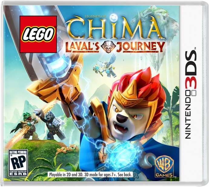 Конструктор LEGO (ЛЕГО) Gear 5002664 Legends of Chima Laval's Journey Nintendo 3DS Video Game