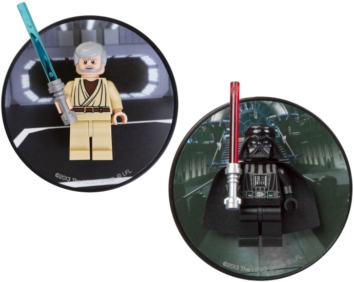 Конструктор LEGO (ЛЕГО) Gear 5002823 Darth Vader and Obi Wan Kenobi Magnets