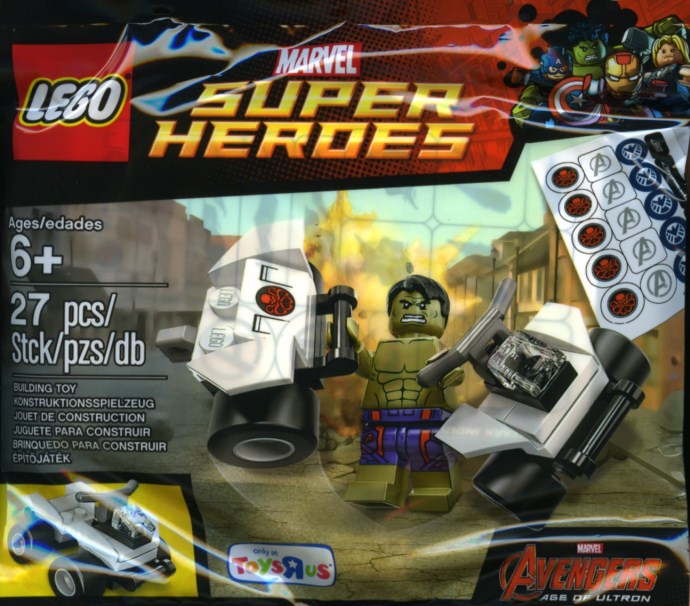 Конструктор LEGO (ЛЕГО) Marvel Super Heroes 5003084 The Hulk
