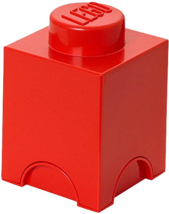 Конструктор LEGO (ЛЕГО) Gear 5003566 1 stud Red Storage Brick