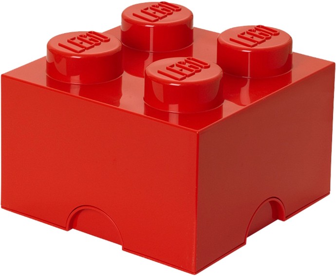 Конструктор LEGO (ЛЕГО) Gear 5003575 4 stud Red Storage Brick