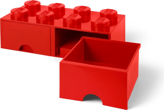 Конструктор LEGO (ЛЕГО) Gear 5006131 LEGO 8 Stud Red Storage Brick Drawer