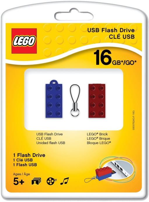 Конструктор LEGO (ЛЕГО) Gear 5004363 Brick USB Flash Drive