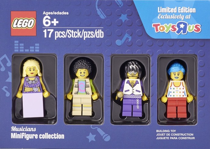 Конструктор LEGO (ЛЕГО) Miscellaneous 5004421 Musicians minifigure collection