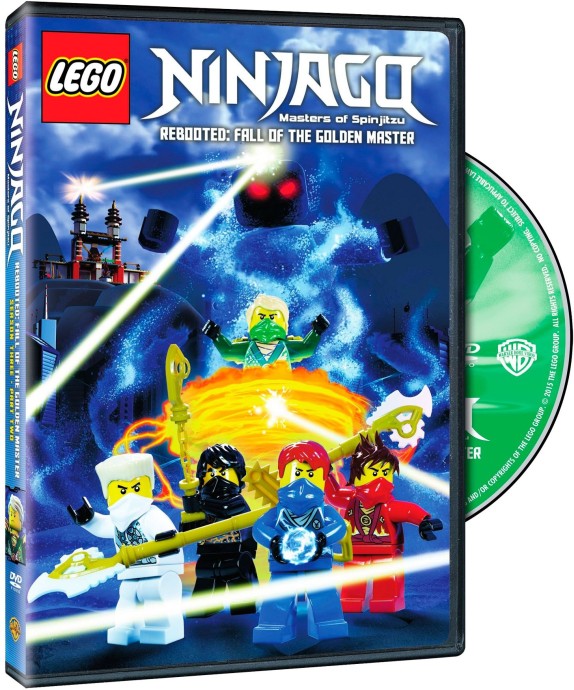 Конструктор LEGO (ЛЕГО) Gear 5004572 Masters of Spinjitzu Rebooted – Fall of the Golden Master (DVD)
