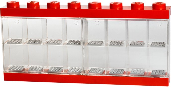 Конструктор LEGO (ЛЕГО) Gear 5004892 Minifigure Display Case 16 – Red