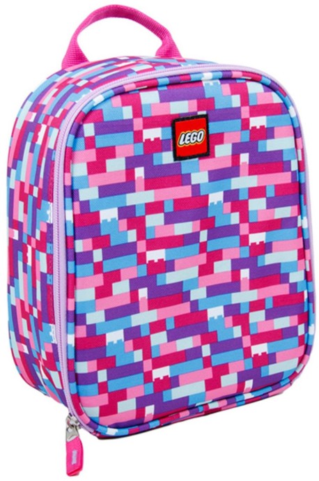 Конструктор LEGO (ЛЕГО) Gear 5005354 Pink Purple Brick Print Lunch Bag
